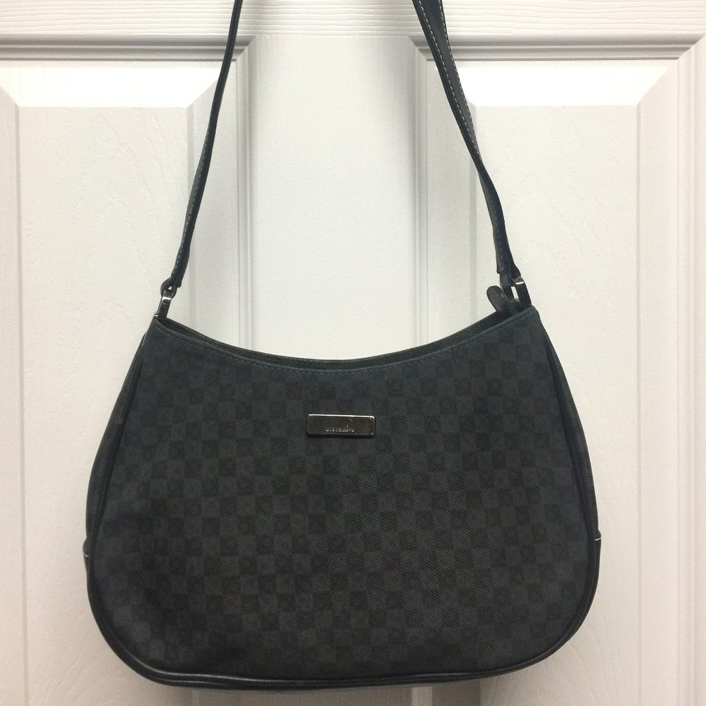 🌺Liz Claiborne Multi Compartment Black/Gray Purse